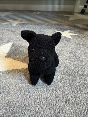 Ty Beanie Babies Scottie Black Plush Dog